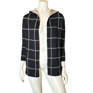 ZARA hoodie sweater double knit coat girls size 10